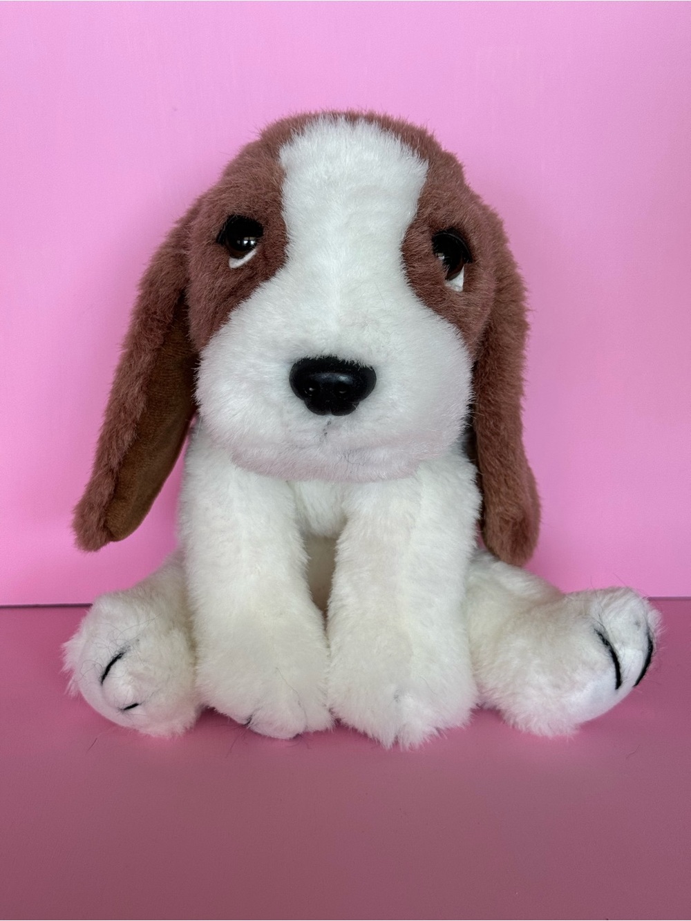Vintage 1997 Ty Classic Collection Sherlock th Basset Hound Plush
